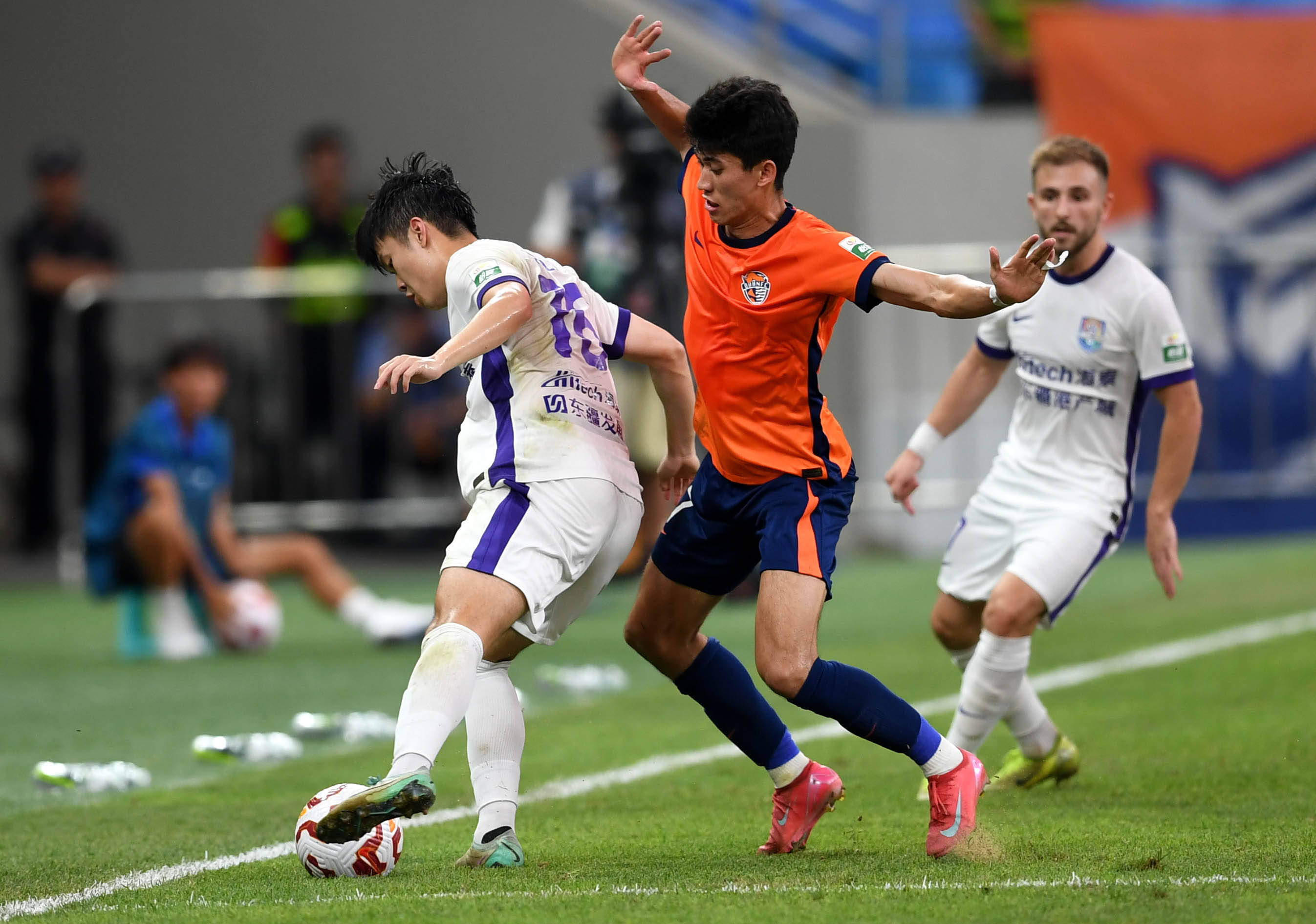 他在赛场上 他在赛场上